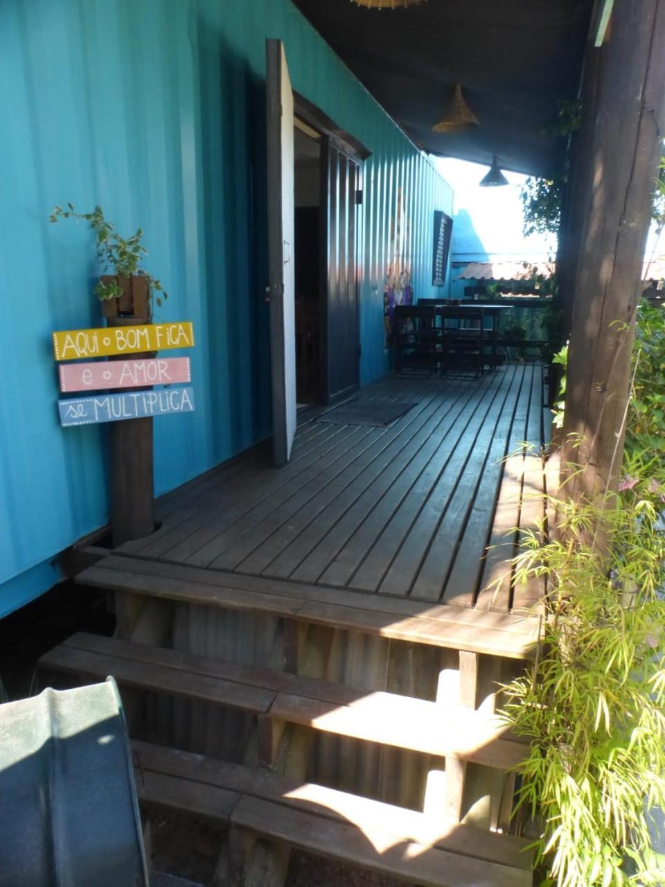 Hindu Box Containers E Cabanas Praia do Rosa Exterior foto